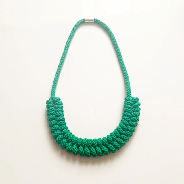 The Vibrant Green Statement Necklace